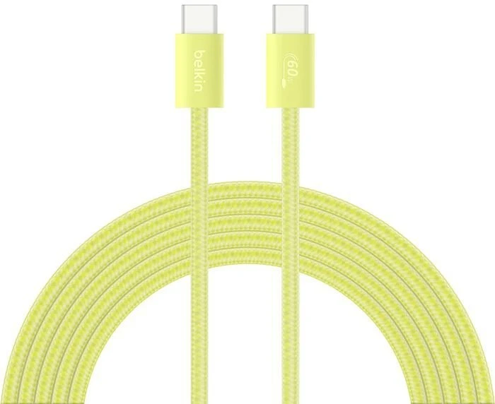 Įkroviklis Belkin Boost Charge USB-C/USB-C 30 W įkroviklis su PD, juodas + kabelis WCA008kq2MGR-B6