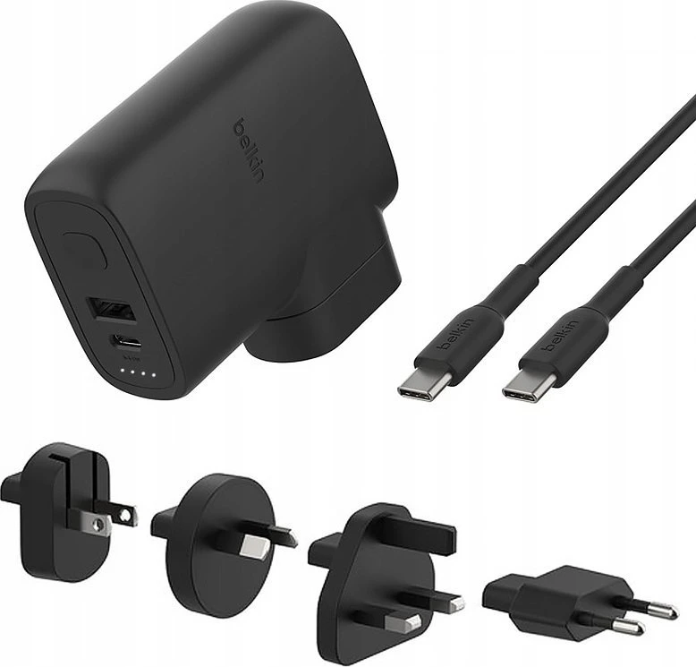 Mobilaus Telefono Įkroviklis - Belkin BPZ003BT1MBK B6 Universalus Greitas Įkrovimas