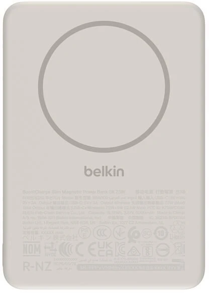 Belkin BOOSTCHARGE SLIM magnetinis nešiojamasis įkroviklis PO (BPD020HQSA)