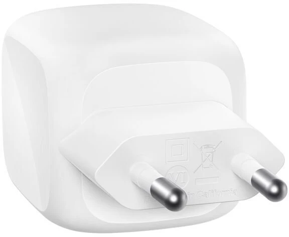 Įkroviklis Belkin BOOSTCHARGE Sieciowa 2 wyjścia USB-C 50 W (WCH019KQ1MWH-B6)