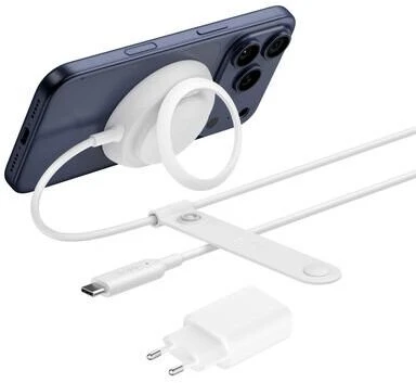Įkroviklis Belkin UltraCharge Ladepad magnetyczna Qi2 25W (WIA014KQWH)