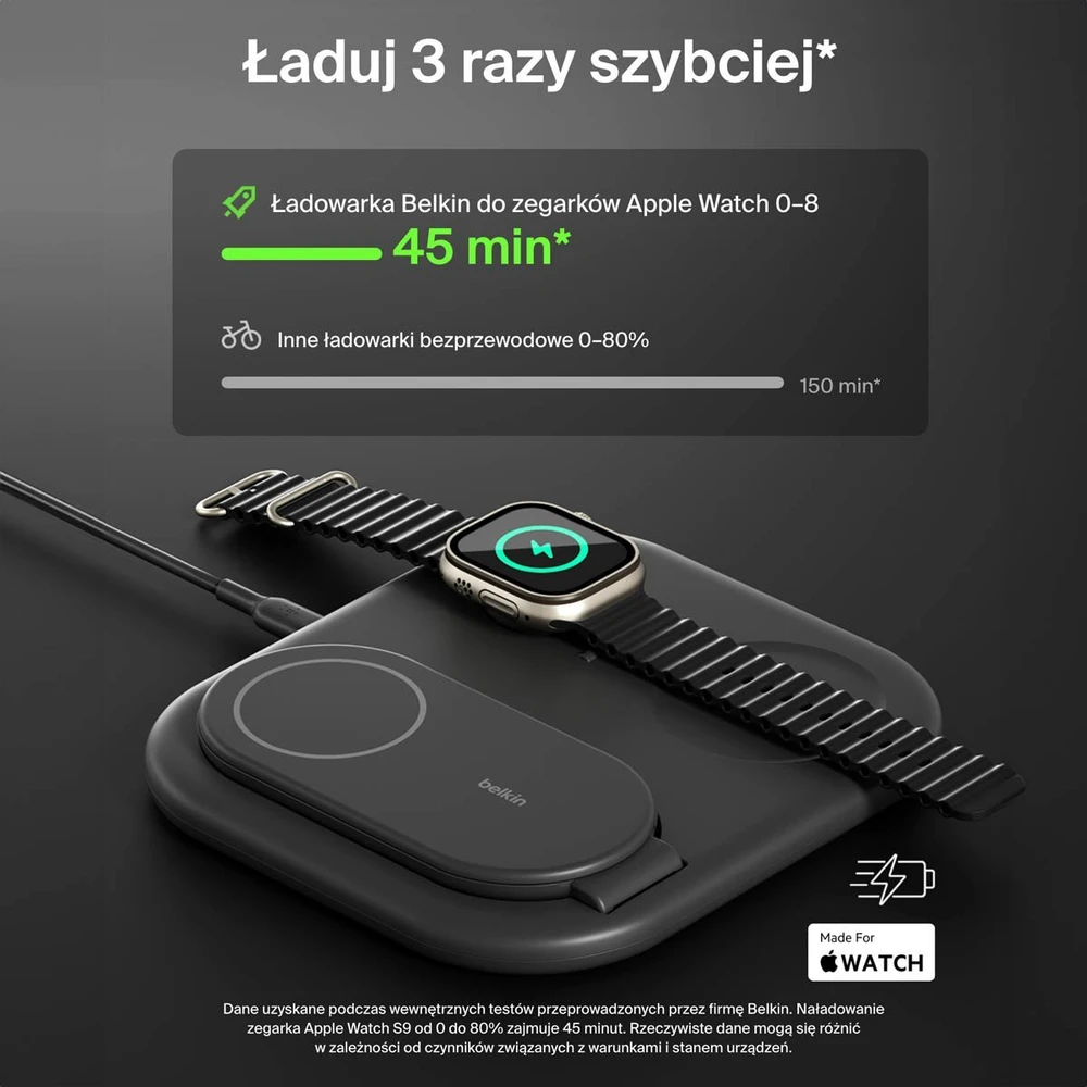 Belkin BoostCharge Headphones, Išmanusis telefonas, Išmanusis laikrodis Juodas USB Wireless charging Fast charging Indoor