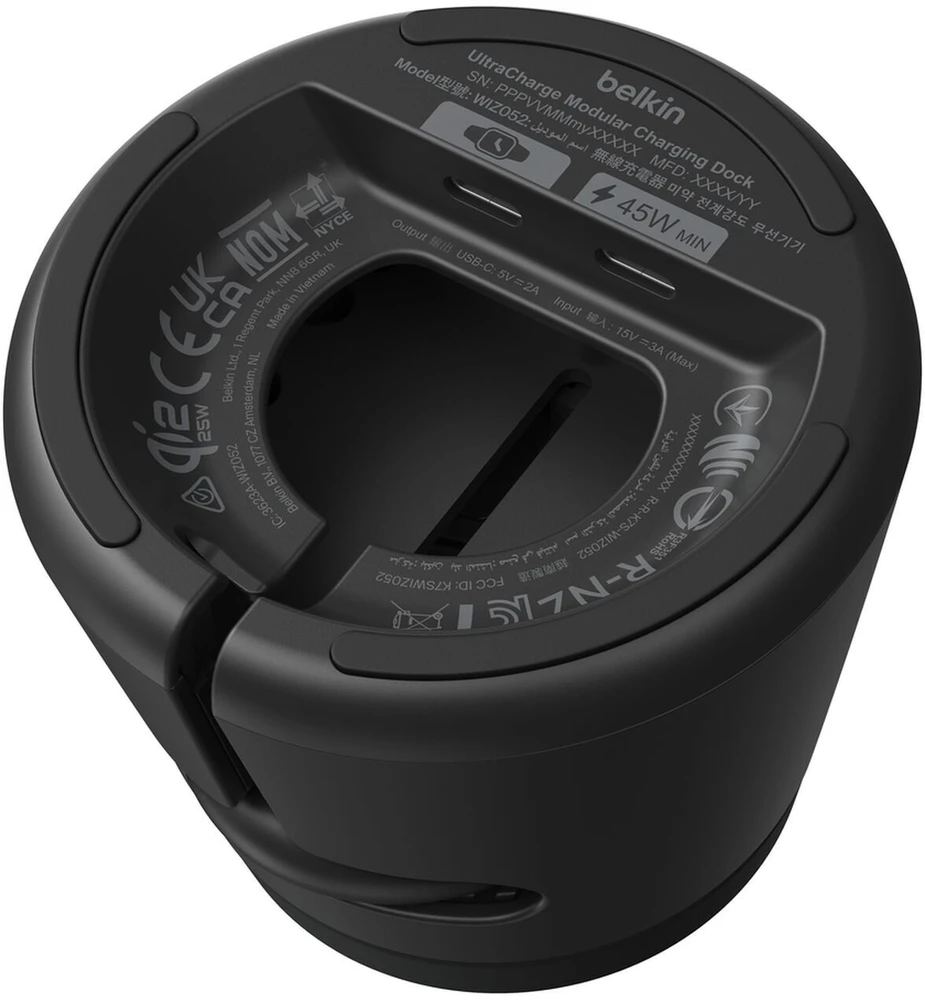Belkin UltraCharge 25 W QI2 modulinis įkroviklis