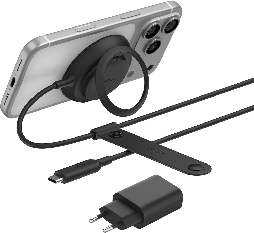 Įkroviklis Belkin UltraCharge Qi2 magnetyczna 25 W (WIA014KQBK)