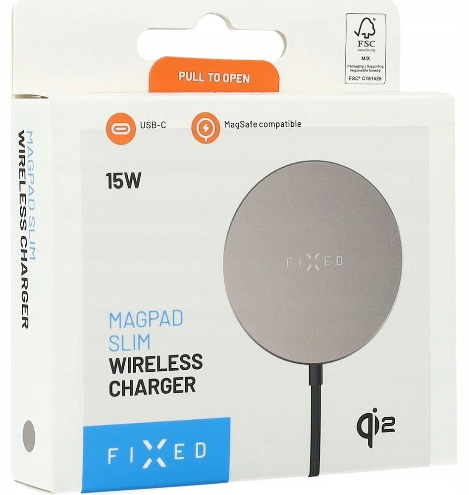 Įkroviklis Fixed MagPad Slim Indukcinė 2.2 A (FIXMPADS-TI)