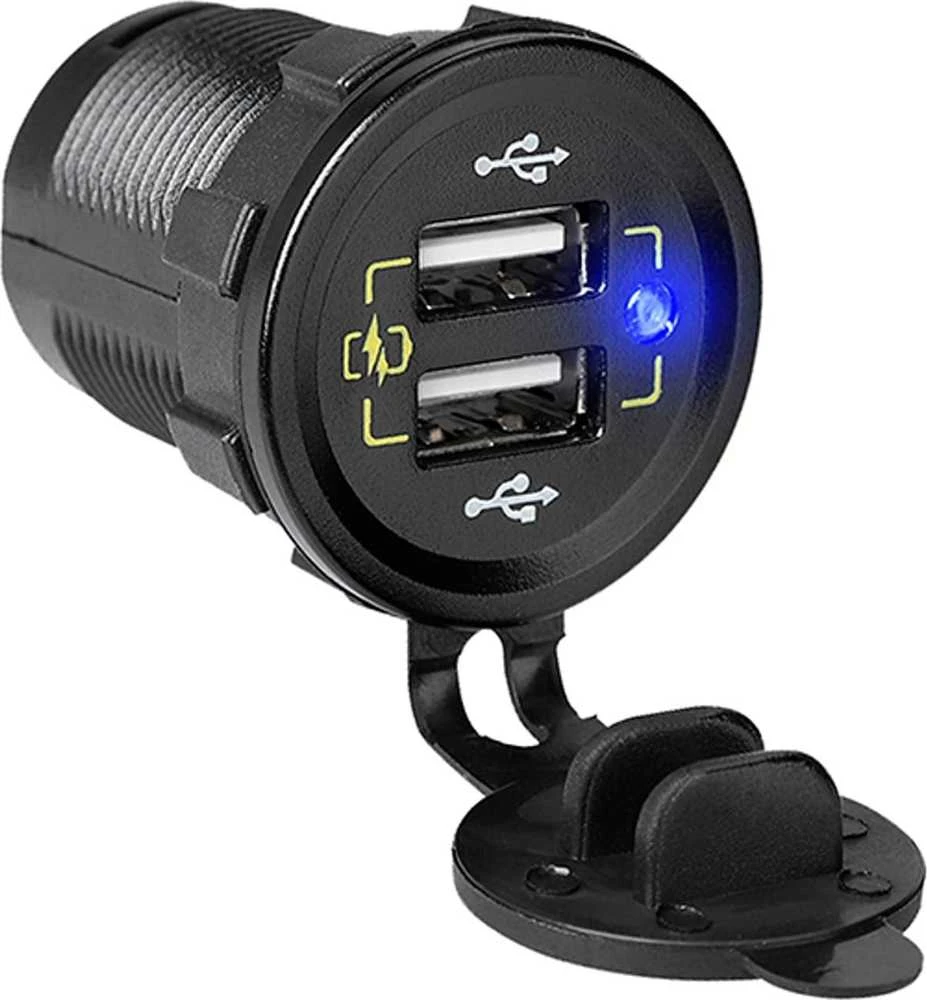 Blow 2xUSB M18C montuojamas automobilinis pakrovėjas