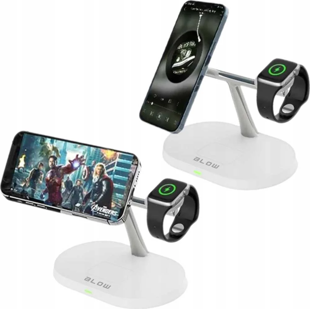 Blow 15W WCH-08 indukcinis tinklo įkroviklis, skirtas iPhone Apple Watch
