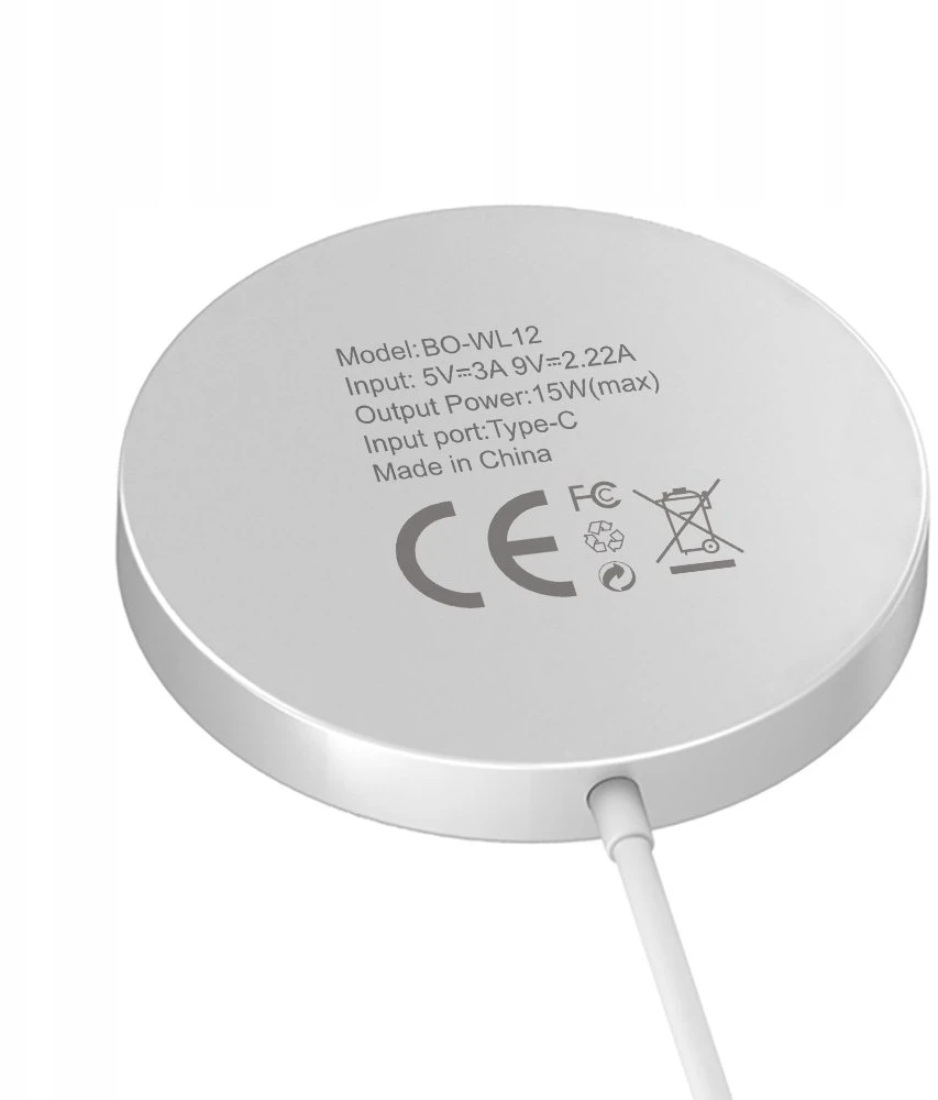 BWOO belaidis įkroviklis WL-12 15W mobiliajam telefonui