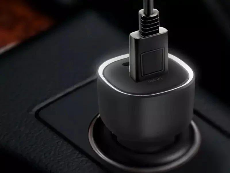 CANYON automobilinis įkroviklis OnDrive 85 PD 85W USB-A+USB-C Juodas