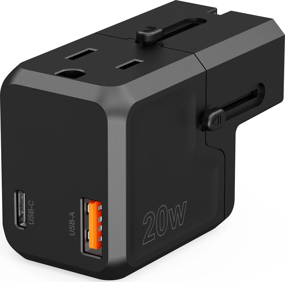 Choetech PD6038 1x USB-C 1x USB-A EU / JAV / JK / AU