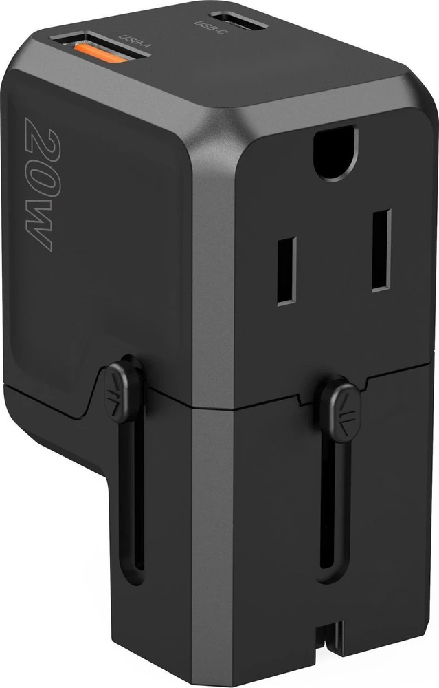 Choetech PD6038 1x USB-C 1x USB-A EU / JAV / JK / AU