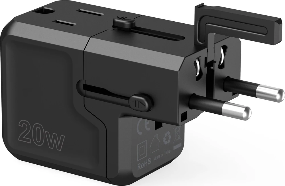 Choetech PD6038 1x USB-C 1x USB-A EU / JAV / JK / AU