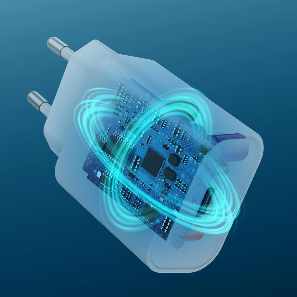 Choetech Q5004 EU USB-C tinklo įkroviklis, 20 W (baltas)