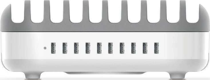 Įkroviklis Compulocks c10 Ports USB įkrovimo dokas su UK kištuku - Įkrovikis stotelė - 120 vatų - 2,4 A - 10 išvesties prievadų (USB) - Didžioji Britanija