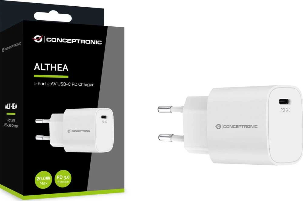 Įkroviklis Conceptronic ALTHEA14W Desktop 1 USB-C 20 W