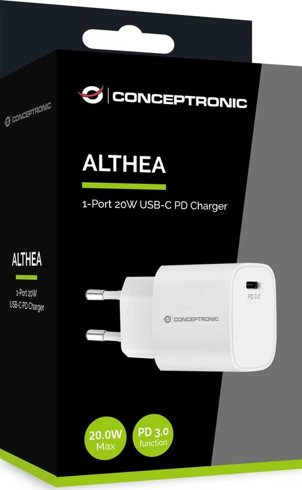 Įkroviklis Conceptronic ALTHEA14W Desktop 1 USB-C 20 W