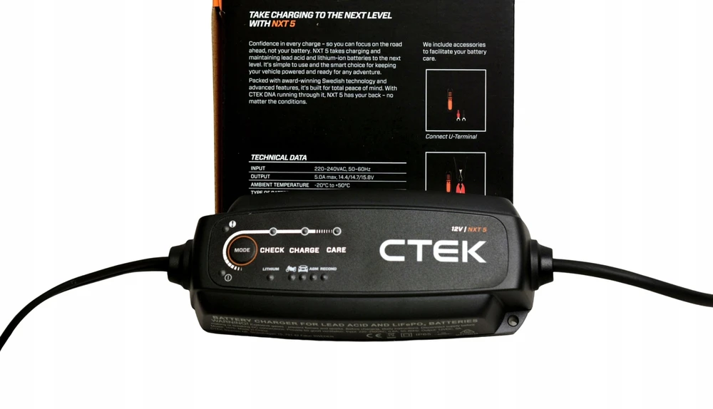 Ctek 12V 5A NXT 5 EU kroviklis