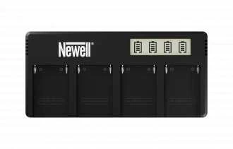 Newell DF-4CH keturių kanalų įkroviklis NP-F akumuliatoriams, skirtas Sony