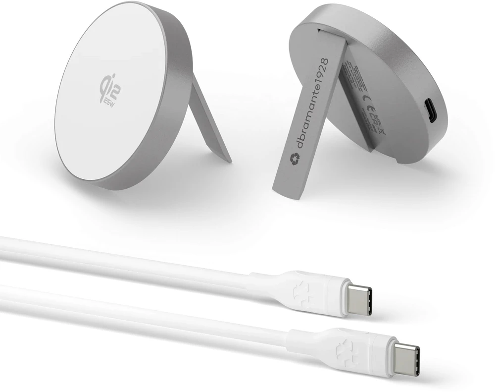Nezatříděno dbramante1928 CH15WLAL7263, Vidaus, USB, Belaidis įkrovimas, 2 m, Pilka