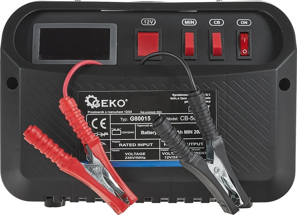 Dedra Įkroviklis su paleidimo funkcija 12/24 CB-50 20-380Ah (1)