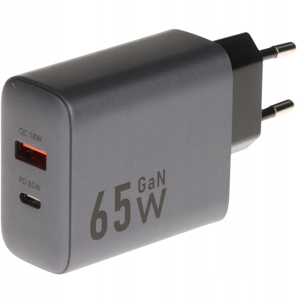 Opti USB sieninis įkroviklis CHAR-X199B-65W-GAN GaN Delta Power