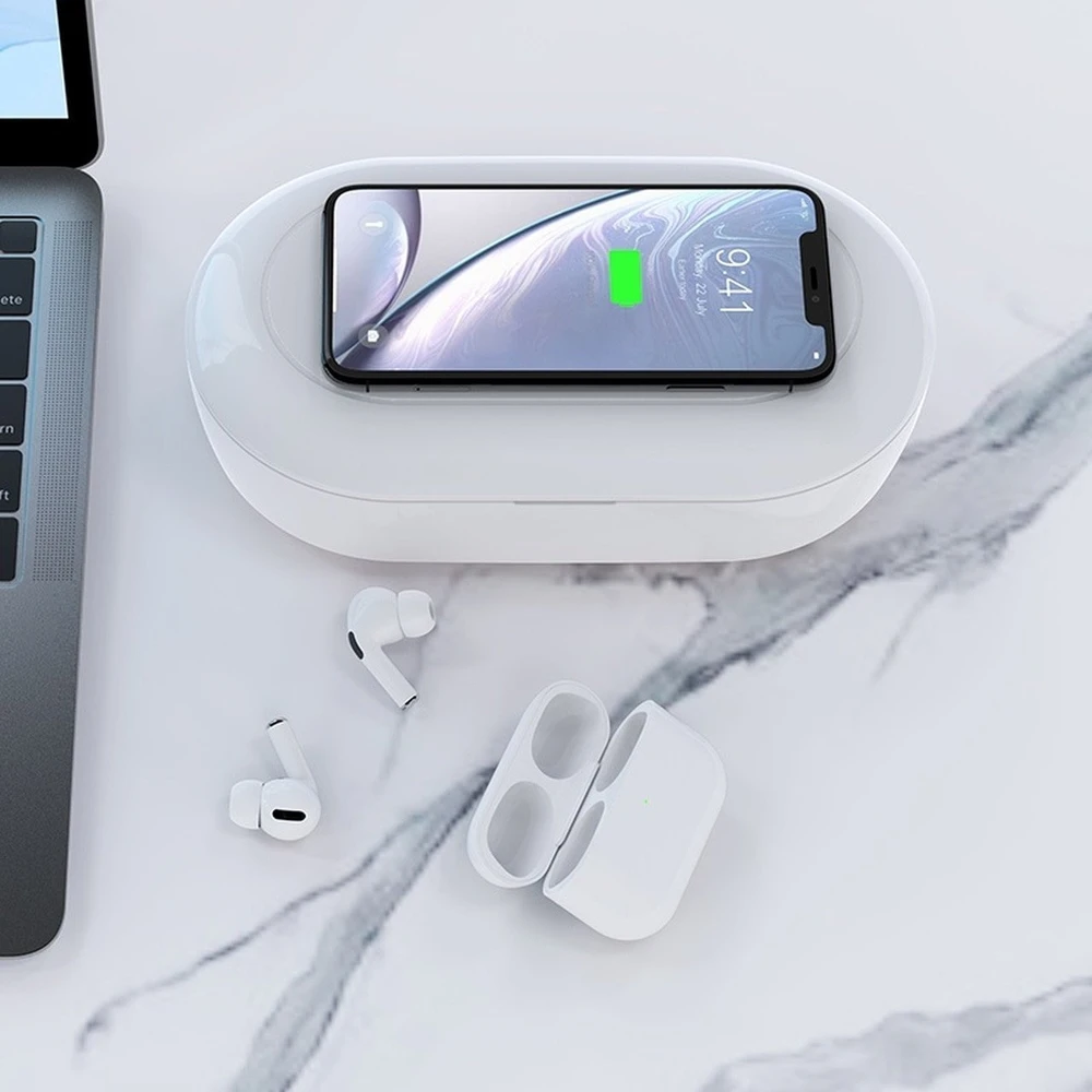 Devia Wireless Charging Dezinfekavimo dėžutė baltas