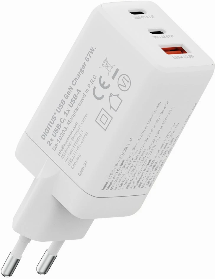 Digitus | Baterija charger, 67W | DA-10303