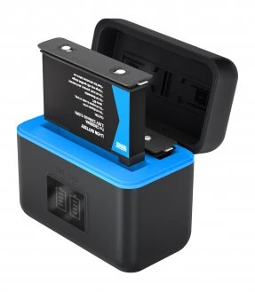 Įkroviklis - Newell STD-USB dviejų kanalų įkroviklis, skirtas Insta360 X4 USB-C
