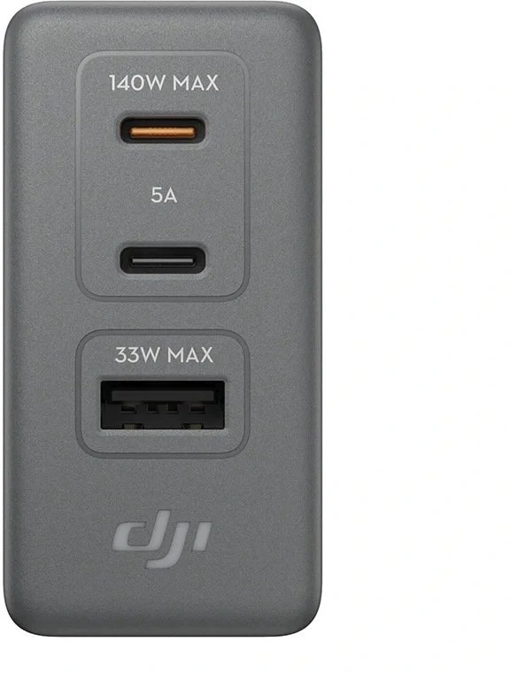 DJI Power Charging Combo 140W GaN Įkroviklis jungiama į tinklą