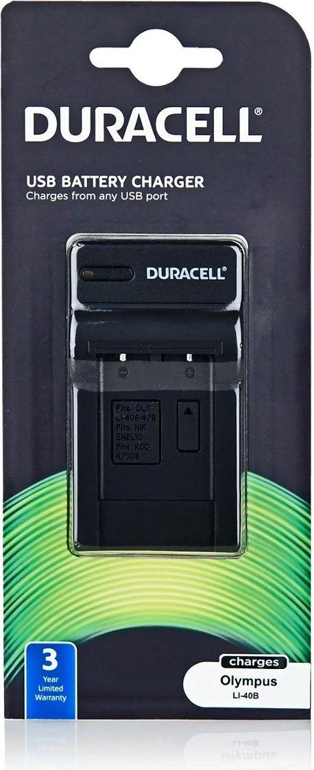 Duracell DRO5940 baterijų įkroviklis USB