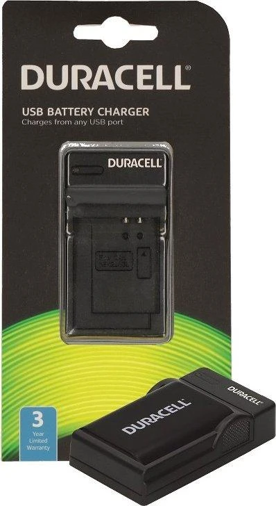Duracell įkroviklis su USB laidu skirtas Canon NB2L