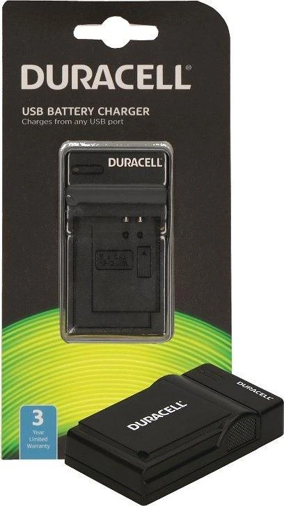 Duracell įkroviklis su USB laidu, skirtu DRFW126/NP-W126