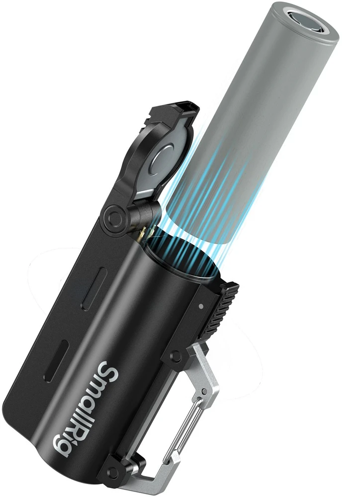 Įkroviklis do aparatu Eneride SmallRig 10000mAh Baterija and Charger Kit for 21700 Baterija Juodas (6091)