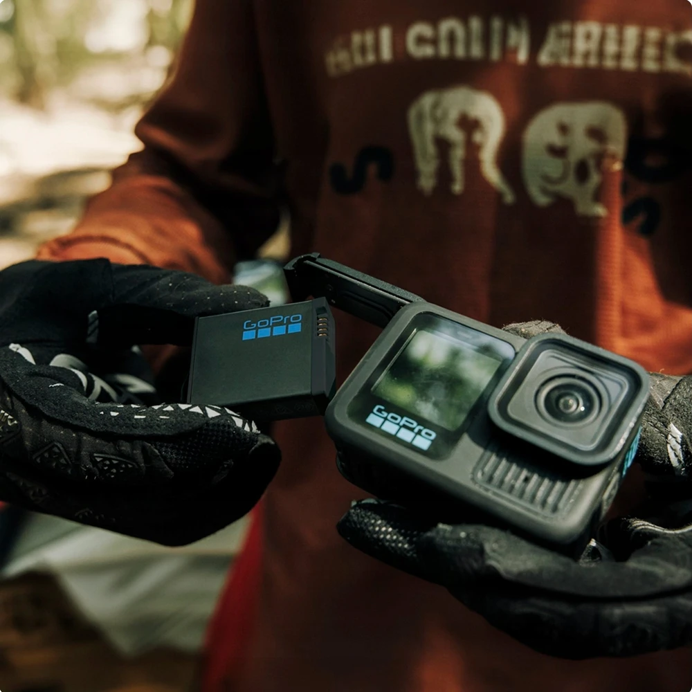 GOPRO DUAL BATTERY CHARGER HERO13 Juodas