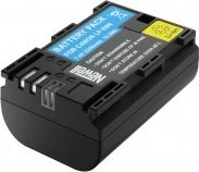 Dviejų kanalų įkroviklio rinkinys ir dvi LP-E6N įkraunamos baterijos Newell DL-USB-C, skirtos Canon