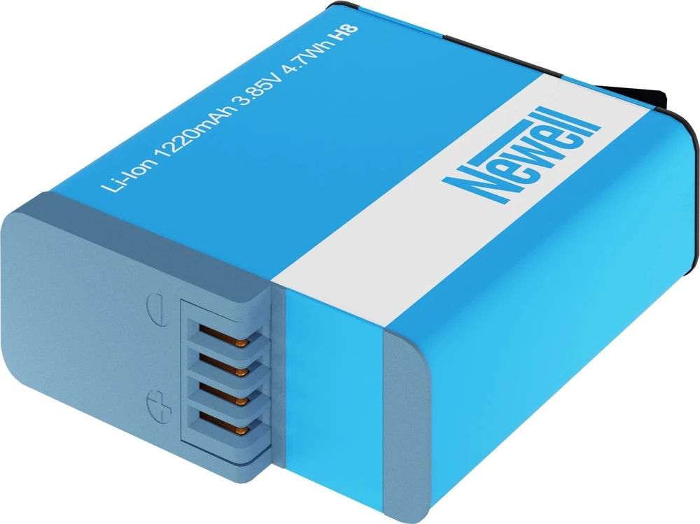 Dviejų kanalų įkroviklio rinkinys ir dvi SPJB1B baterijos Newell DL-USB-C, skirtos GoPro Hero 8
