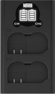 Dviejų kanalų įkroviklio rinkinys ir dvi EN-EL15b baterijos Newell DL-USB-C, skirtos Nikon