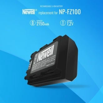 Dviejų kanalų įkroviklio rinkinys ir NP-FZ100 baterija Newell DL-USB-C, skirta Sony