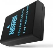 Dviejų kanalų įkroviklio rinkinys ir dvi EN-EL14 baterijos Newell DL-USB-C, skirtos Nikon