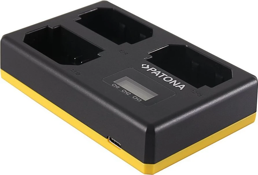Įkroviklis do aparatu Patona PATONA 01922 kroviklis akumulatorów Akumuliatorius aparatu cyfrowego USB