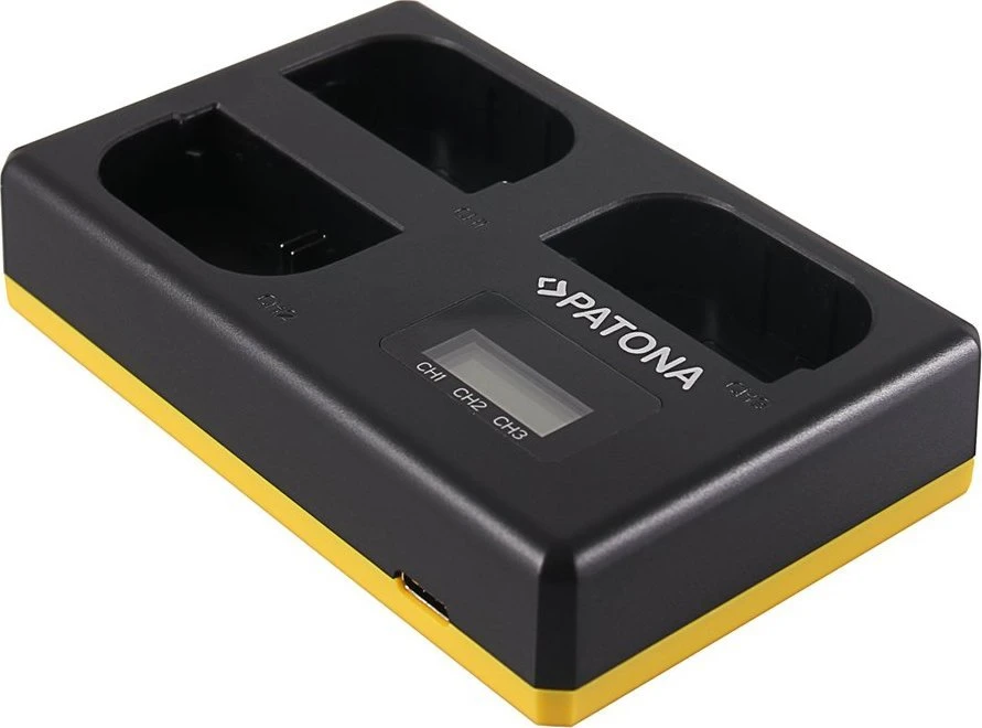 Įkroviklis do aparatu Patona PATONA 1924 kroviklis akumulatorów Akumuliatorius aparatu cyfrowego USB