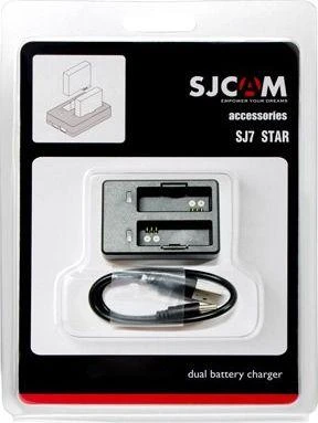 Įkroviklis SJCAM fotoaparatui SJCAM kroviklis dvigubas akumuliatorius SJCAM SJ7