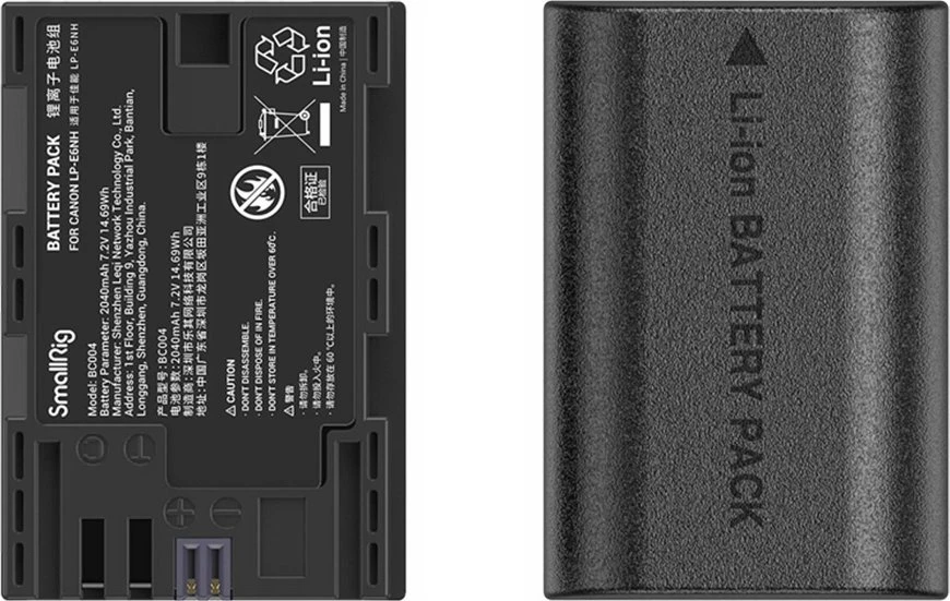 „Smallrig 3821 LP-E6NH“ baterijos ir įkroviklio rinkinys