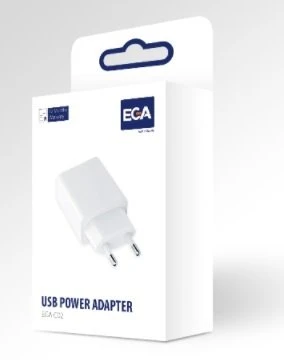 Įkroviklis EGA C02 kroviklis USB 5V 2A balta