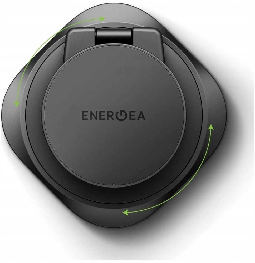 Belaidis įkroviklis Energea Alumag GYRO 360 Rotating Qi2.2 25W Foldable gunmetal