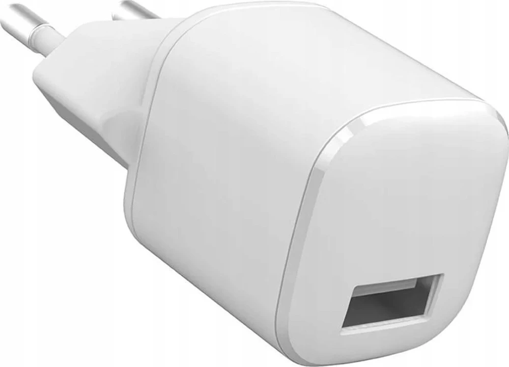 Įkroviklis eStuff ES637001-BULK Sieciowa 1x USB-A Baltas (ES637001-BULK)