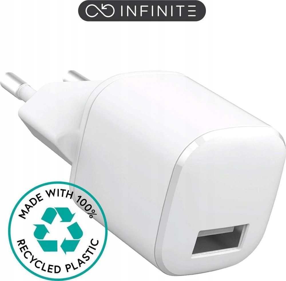 Įkroviklis eStuff INFINITE USB-A 1 12 W Baltas (ES637001)