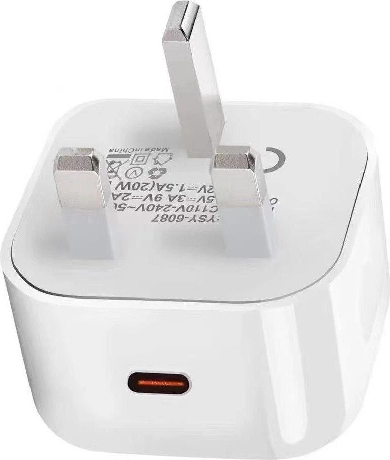 Įkroviklis eStuff ES636026-BULK domowa Szybkie ładowanie 1x USB-C 20W (Home Charger UK PD 20W)