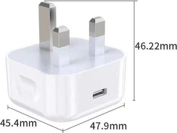 Įkroviklis eStuff ES636026-BULK domowa Szybkie ładowanie 1x USB-C 20W (Home Charger UK PD 20W)