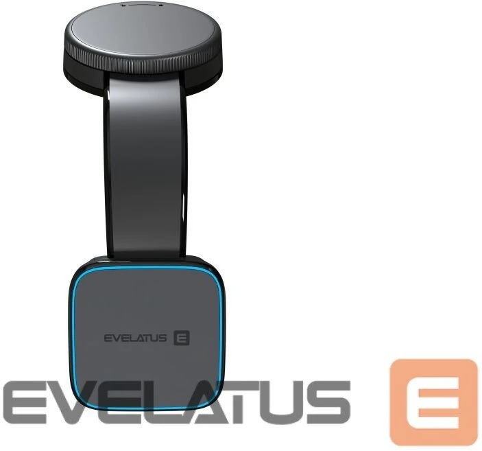 Įkroviklis Evelatus Auto ładowarki MagSafe Qi wireless charging magnetic bendable 360 Swivel suction cup mount S2MW